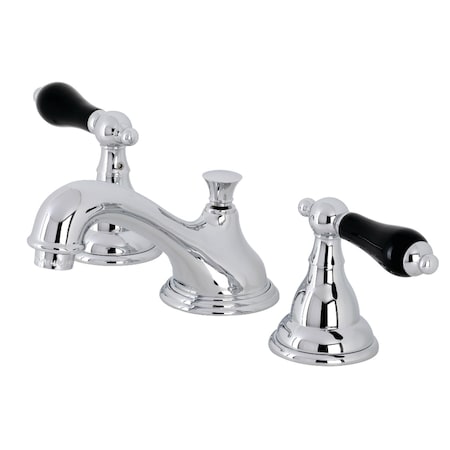 Kingston Brass KS5561PKL Duchess Widespread Bathroom Faucet W/ Brass Pop-Up, Chrome KS5561PKL